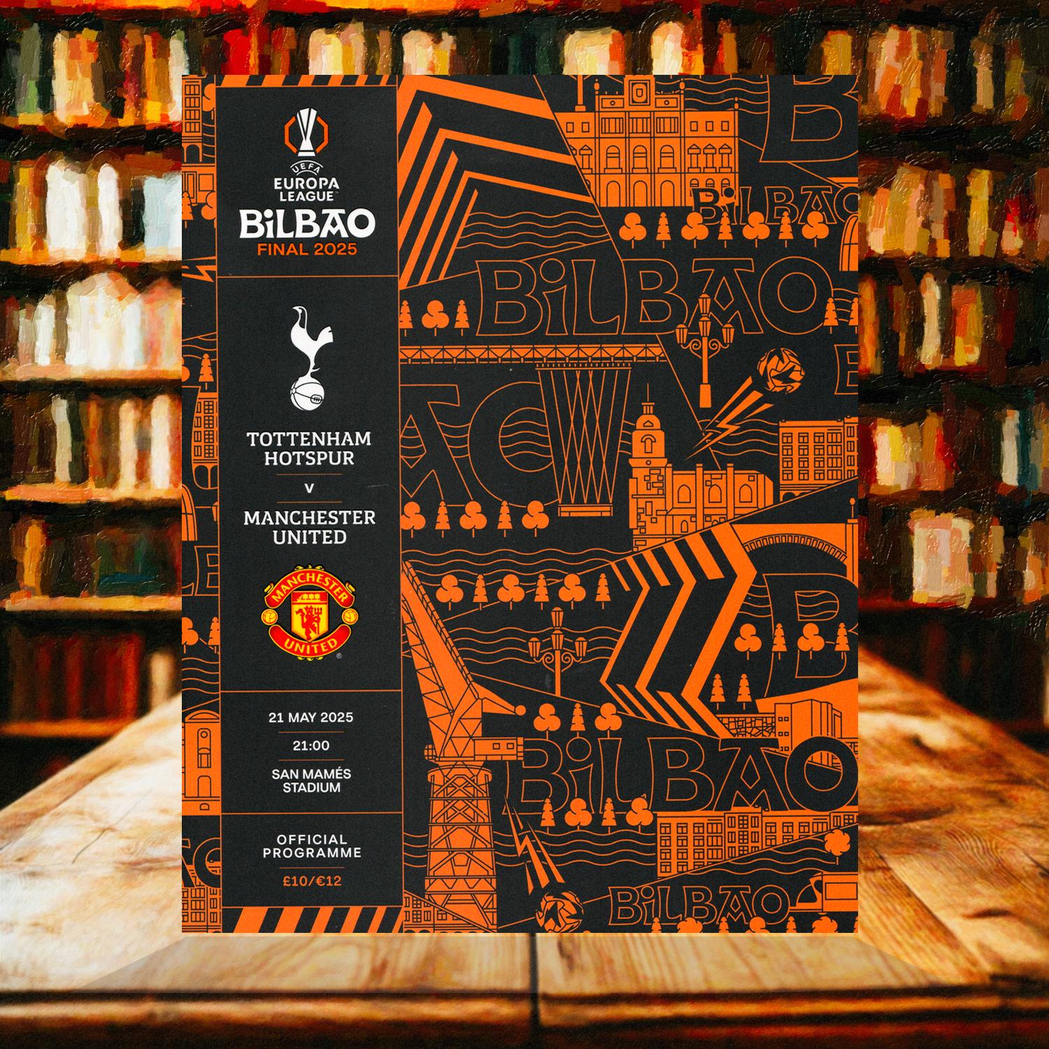 Tottenham Hotspur v Manchester United 2025 UEFA Europa League final Official Programme