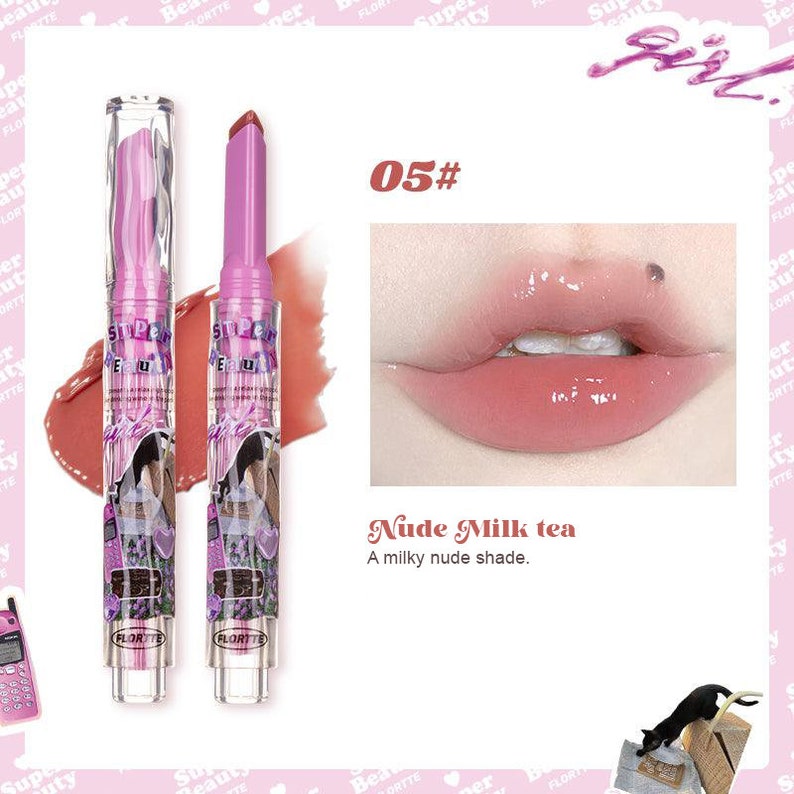 Flortte Jelly Lipsticks 6 Shades Jelly Lip Douyin Products Etsy