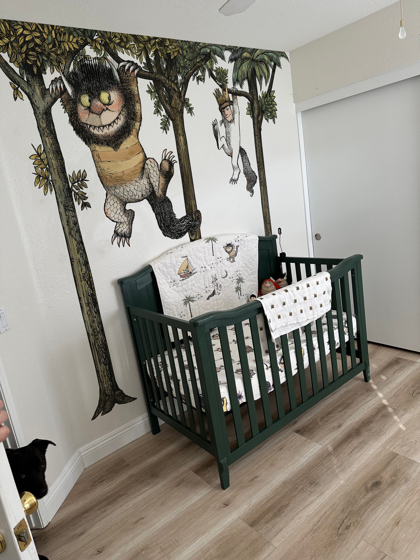 Peel and Stick Where the Wild Things Are Wall Decal for Bedroom