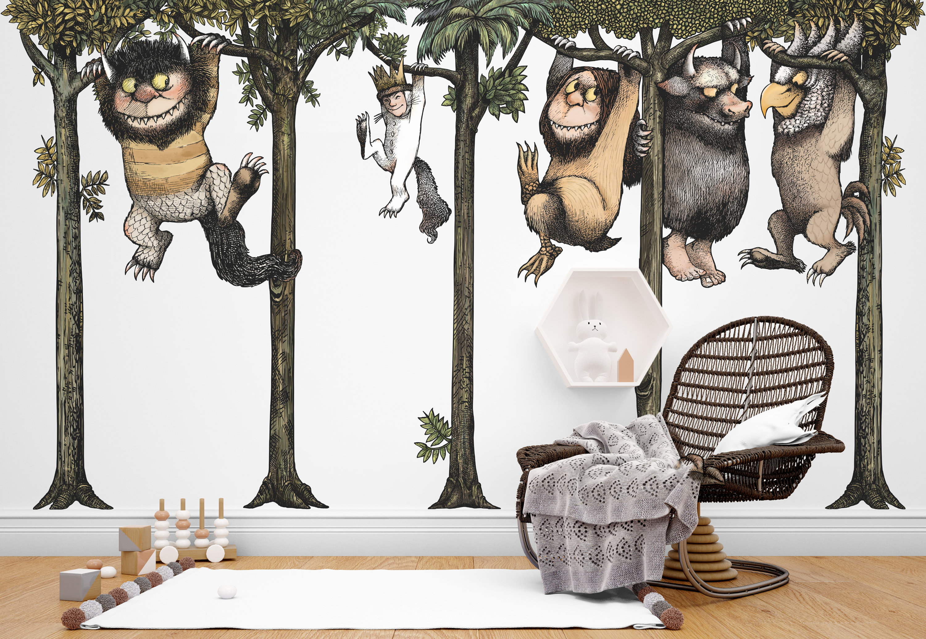 Removable Where the Wild Things Are Monsters Wall Decal King Max