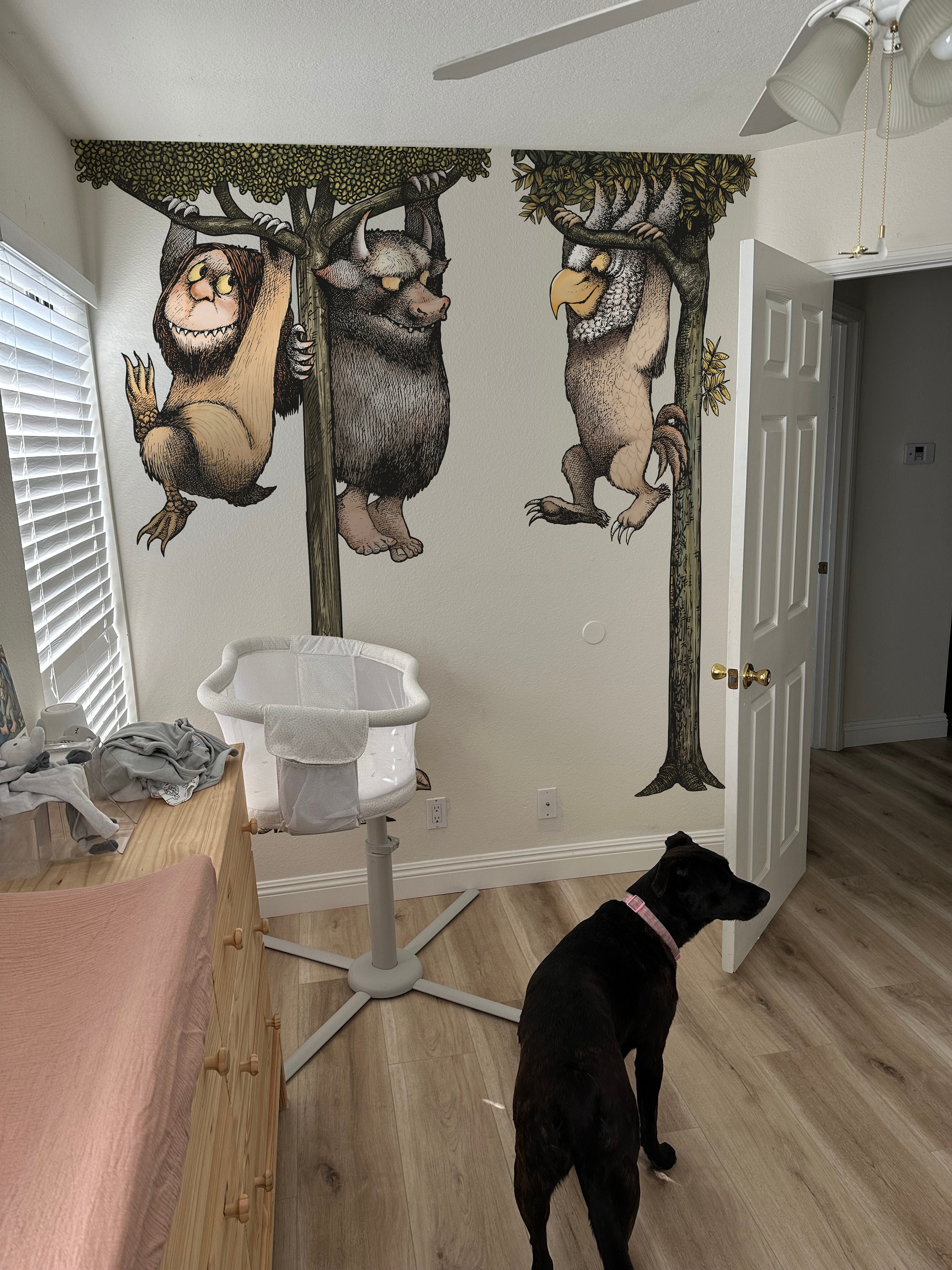 Peel and Stick Where the Wild Things Are Wall Decal for Bedroom