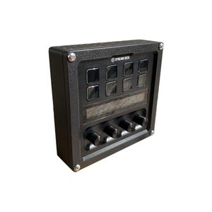 Stream Deck adjustable enclosure case for XL Elgato SD for sim racing and flight simulators