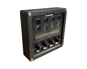 Staffa di montaggio Elgato Stream Deck + regolabile per simulatori di guida e di volo.