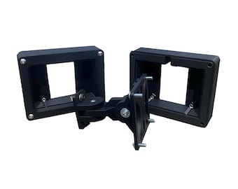 Staffa di montaggio regolabile per Elgato Stream Deck con 15 pulsanti per simulatori di corse e di volo