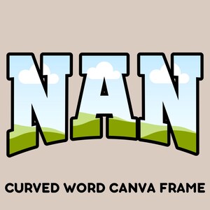 Cornice Canva per nonna, clipart modificabili con trascinamento e rilascio, cornice curva Canva per nonna, modello per maglietta della nonna dell'Università universitaria