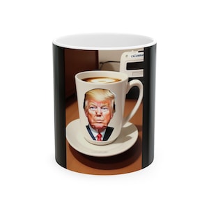 Tazza da caffè Donald Trump - Tazza in ceramica, (11oz, 15oz)