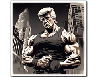 Trump Bodybuilder 3 "Magnet
