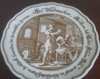 Plato decorativo vintage Getman