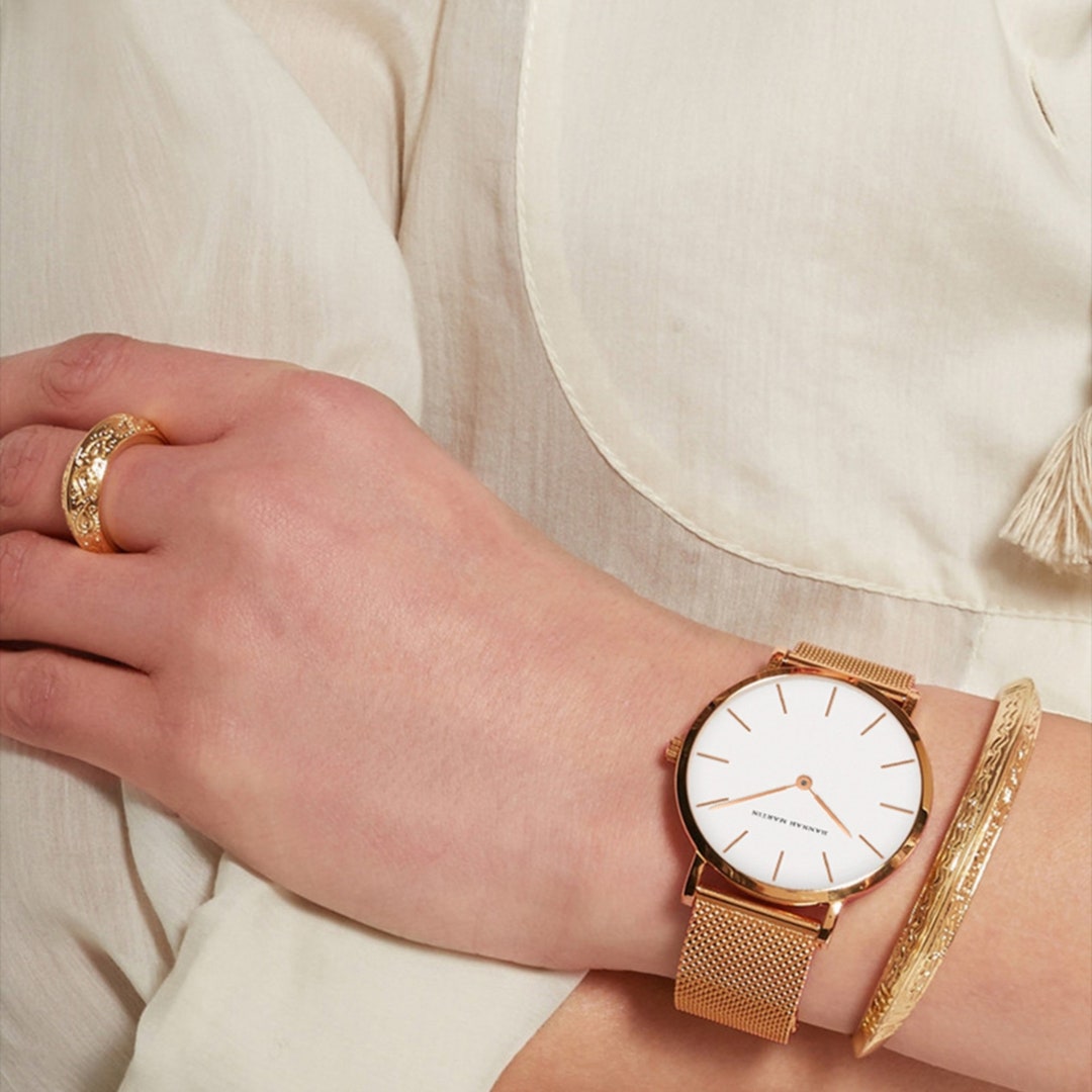 Gold/silver Women's Watch Waterproof & Stylish Nordic Minimalist Ladies Watch Fashionable 