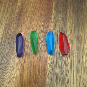 Resin Lightsaber Kyber Crystal Star Wars multiple colours