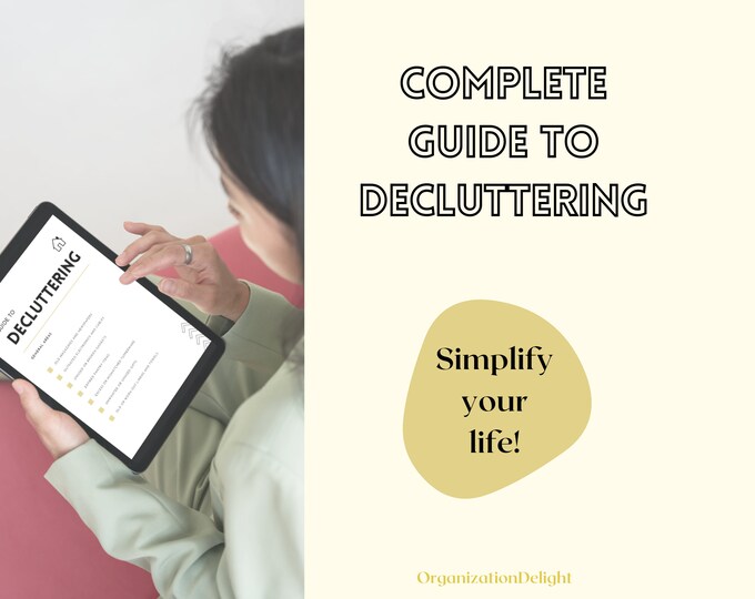 How to Declutter Your House - Etsy Canada