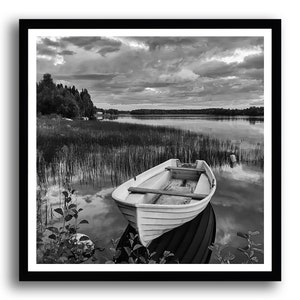 Black and White Nature Printable Wall Art, Nature Canvas Wall Art, Ship Wall Art, Sailboat Wall Art, Seascape Wall Art, INSTANT DOWNLOAD