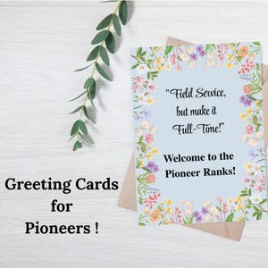 JW pioneer cards, JW greeting cards, jw pioneer gifts, jw pioneer school, Pioneer School Gift