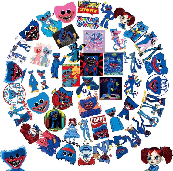 Poppy Playtime , Stranger Things, Wednesday, Sticker 50 Random NEW Stickers  Free Shipping 