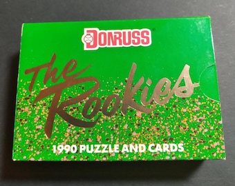 1990 Donruss Baseball The Rookies Complete Set New in Box 56 Cards, Alomar, Justice, Olerud & many more