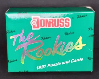 1991 Donruss Baseball The Rookies Complete Set New in Box 56 Cards, Bagwell, Rodriguez, Vaughn   & many more