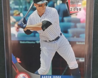 Rare 2018 Aaron Judge Topps National Baseball Card Day #NTCDG-1 Purchase Exclusive