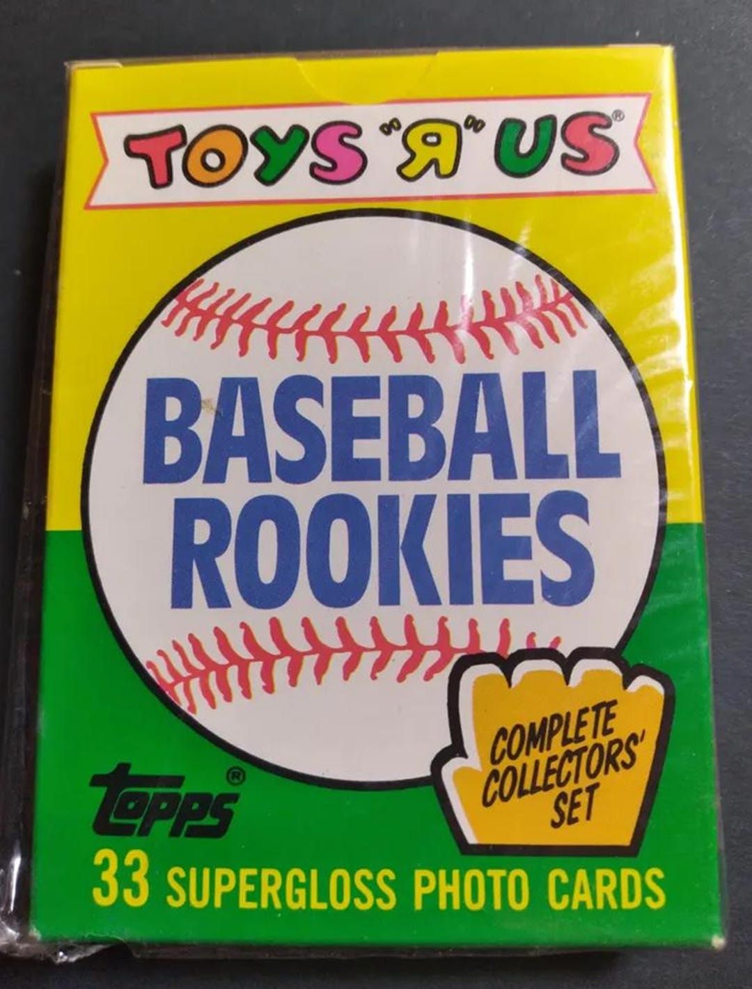 1989 Topps Toys R Us Baseball Rookies Complete Set New in Box 33 Cards ...