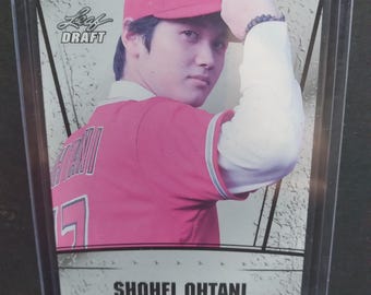 Rare 2018 Shohei Ohtani Leaf Rookie DS-01 Leaf Draft RC