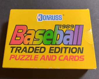 1989 Donruss Baseball Traded Complete Set New in Box 56 Cards, Ryan & many more