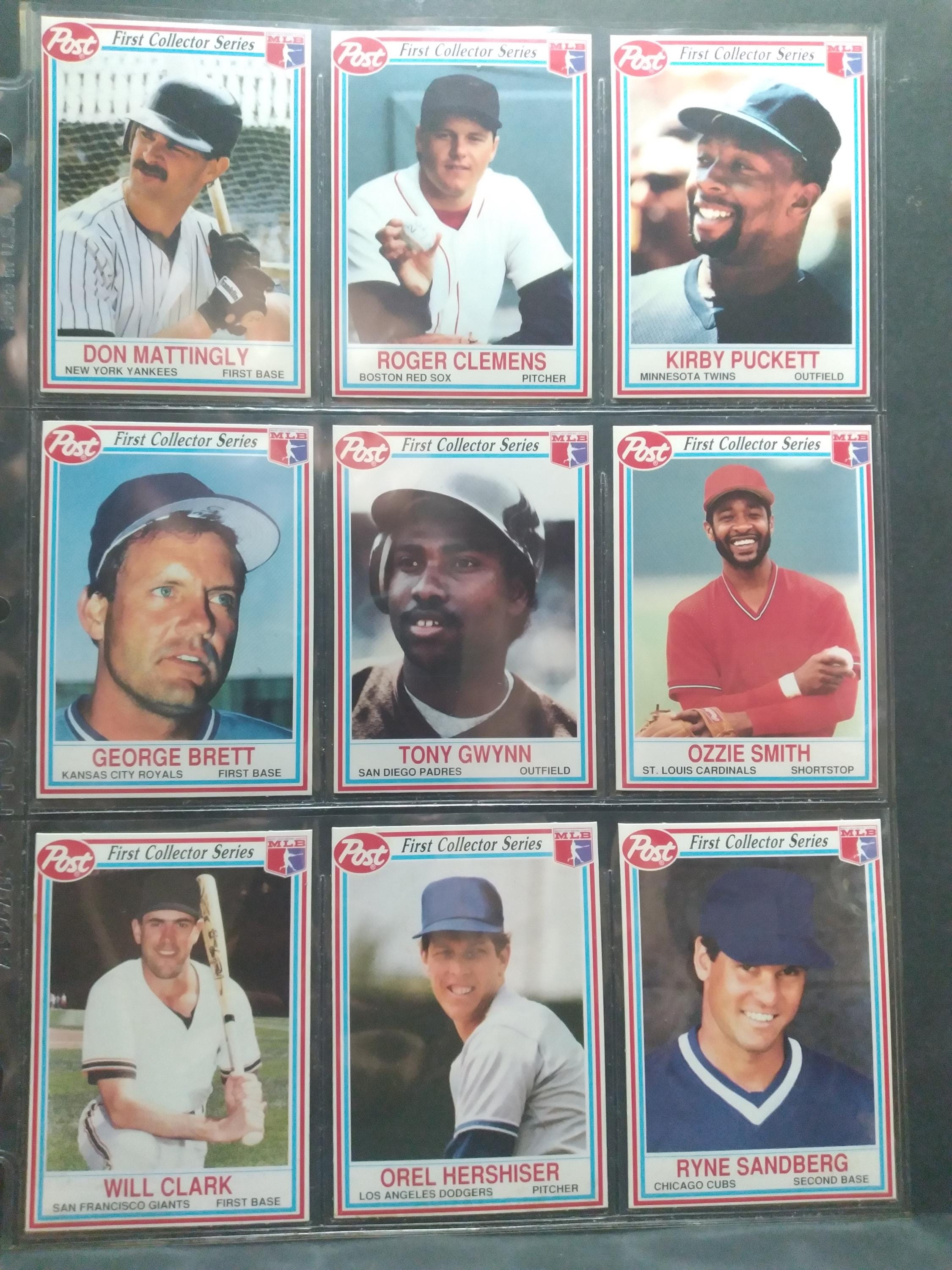 スポーツ選手 Baseball COLLECTORS TRADING CARDS Rare 1990 Post Baseball First Collector Series 30 Cards, Griffey
