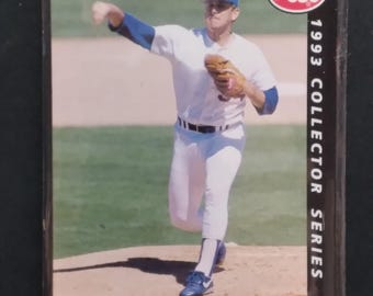 Tarjeta de error de Nolan Ryan de 1993, rara, con el número 20 del cereal