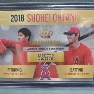 Rare 2018 Shohei Ohtani Rookie Phenom #17 Limited Edition RC Japan&#39;s Rookie Sensation