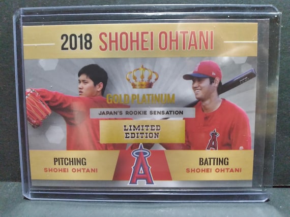 Rare 2018 Shohei Ohtani Rookie Phenom #17 Limited Edition RC