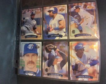 rare 1992 baseball cards ORIGINAL Topps/mcdonald's 1992 'baseball's Best' Complete 44-card Set – Rare!