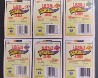 1993 Duracell Baseball Complete Series 2 Set 24 Cards, Griffey Jr, Ripken Jr, Canseco & many more
