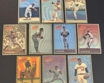 1993 Nolan Ryan Whataburger 3D Recollection Complete 10 card Sealed set