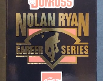 1992 Donruss Coca-Cola Nolan Ryan Career Series Baseball 26 Card Set