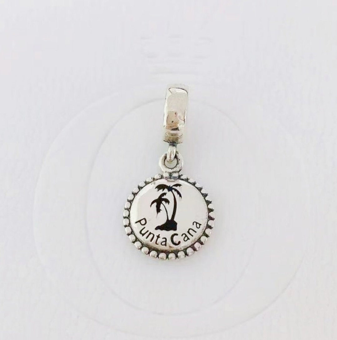Pandora Punta Cana Dominican Republic Charm Etsy