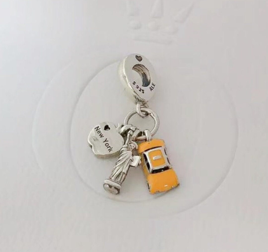 Pandora Symbols of New York City Dangle Charm Etsy