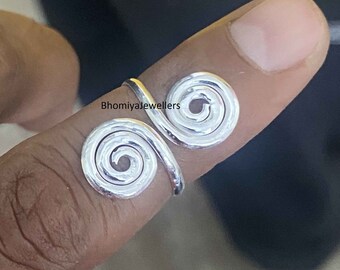 925 Sterling silver knuckle ring, Stacking rings, Anniversary ring, Mid finger ring, Midi rings, knuckle ring set, Silver rings,Gift for her