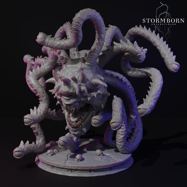Stormborn Collectibles: Ralakor, Lord of the Watchers Miniatur/Figur - Hochwertiger 8K 3D Druck - Für Tabletop, Rollenspiel o. zum Sammeln