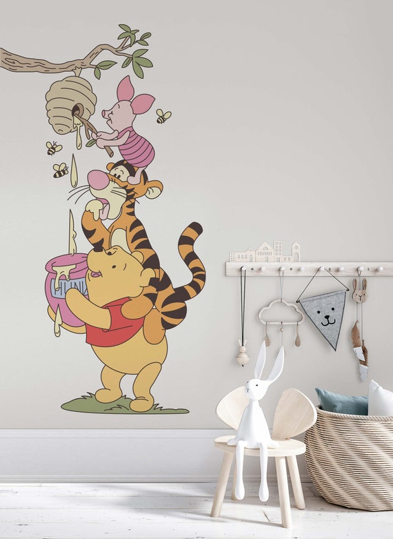優先配送 Winnie Tigger Winnie Decor Removable Sticker Wall Pooh the ウォールステッカー・シール