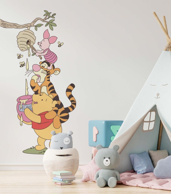 Winnie the Pooh Wall Sticker Removable Decor Winnie Tigger