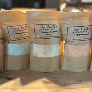 Soothing Bath Salts 8-20 oz.