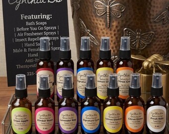 Air  Fresheners “Before You Go”, Home, Office and Car 4oz 18 Amazing Scents!