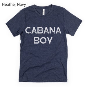 Cabana Boy, camiseta de verano para hombres, camisa junto a la piscina, camisa de chico de la piscina, corte para hombres, regalo divertido para papá, camiseta con corte para chicos, corte para hombres de verano, mordaza de Navidad