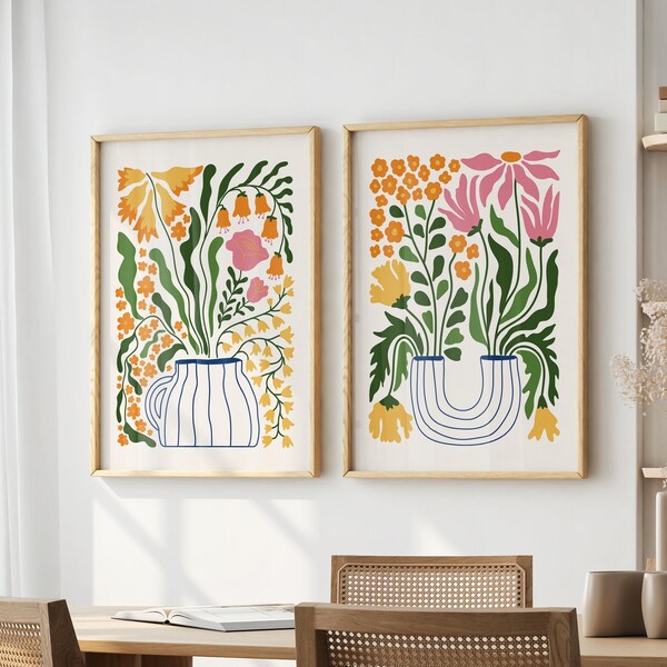 Floral Wall Art - Etsy