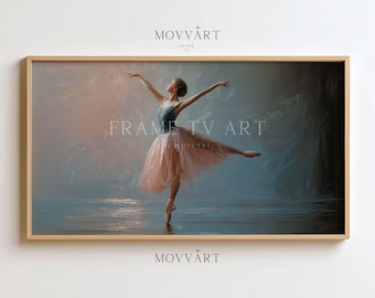 Ballerina Painting for Frame TV: Elegant Ballet Art (Digital Download)