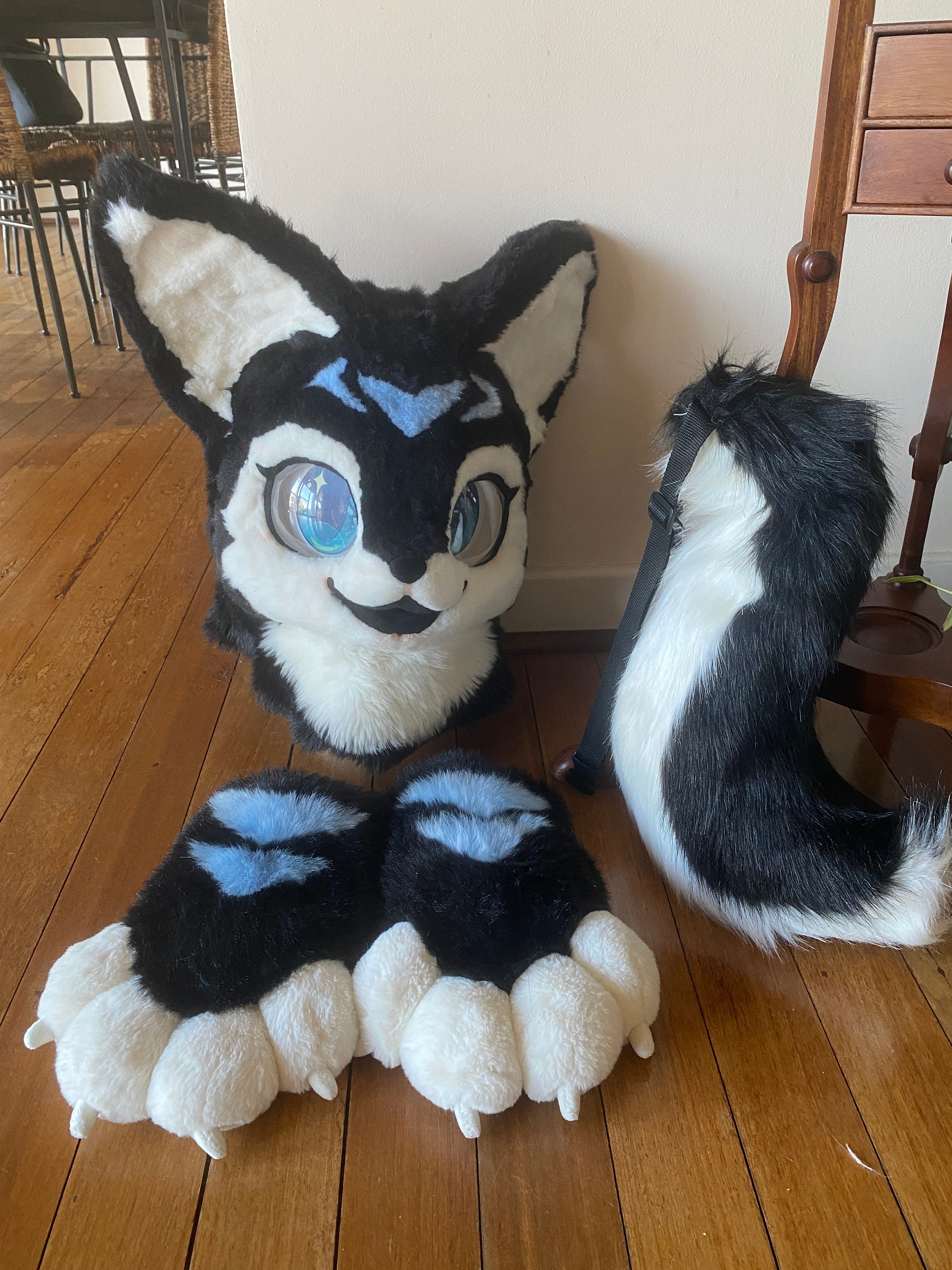 Cyber Critter Fursuit (Full Black)