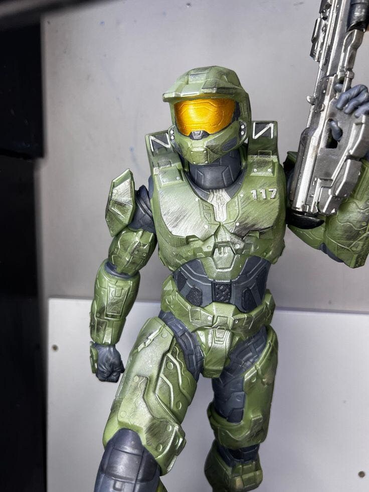Halo Master Chief 3d Print Files STL & Chitubox - Etsy
