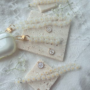 The Daisy Flower Phone Strap /Phone Charm/ Key Charm - Customizable