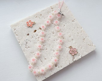 Cherry Blossom Phone Strap/ Phone Charm