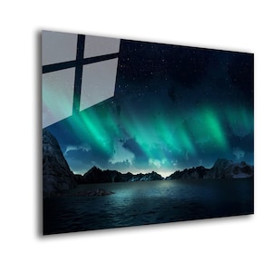 Gehärtetes Glas Wand Kunst-Panoramic Wand Kunst-Wand-Dekor--Glas Druck-Extra Große Wand Kunst-Wandbehänge-Mega Size Panorama Print