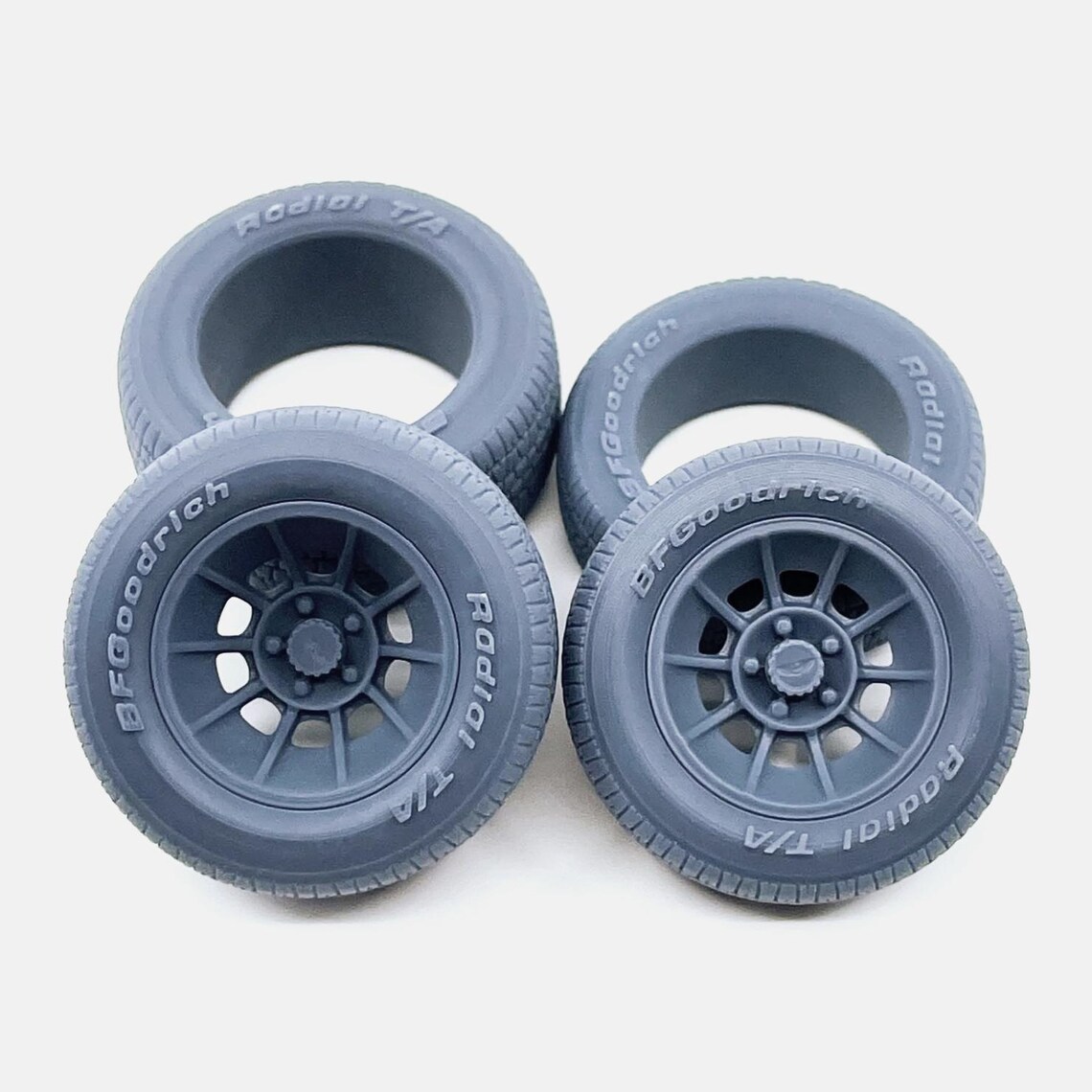 1/25 Scale Resin Vector Wheels, Bfgoodrich Tires, Brakes - Etsy