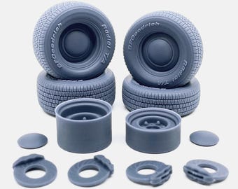 Kansei KNP 17" wheels with Michelin Tires UNPAINTED